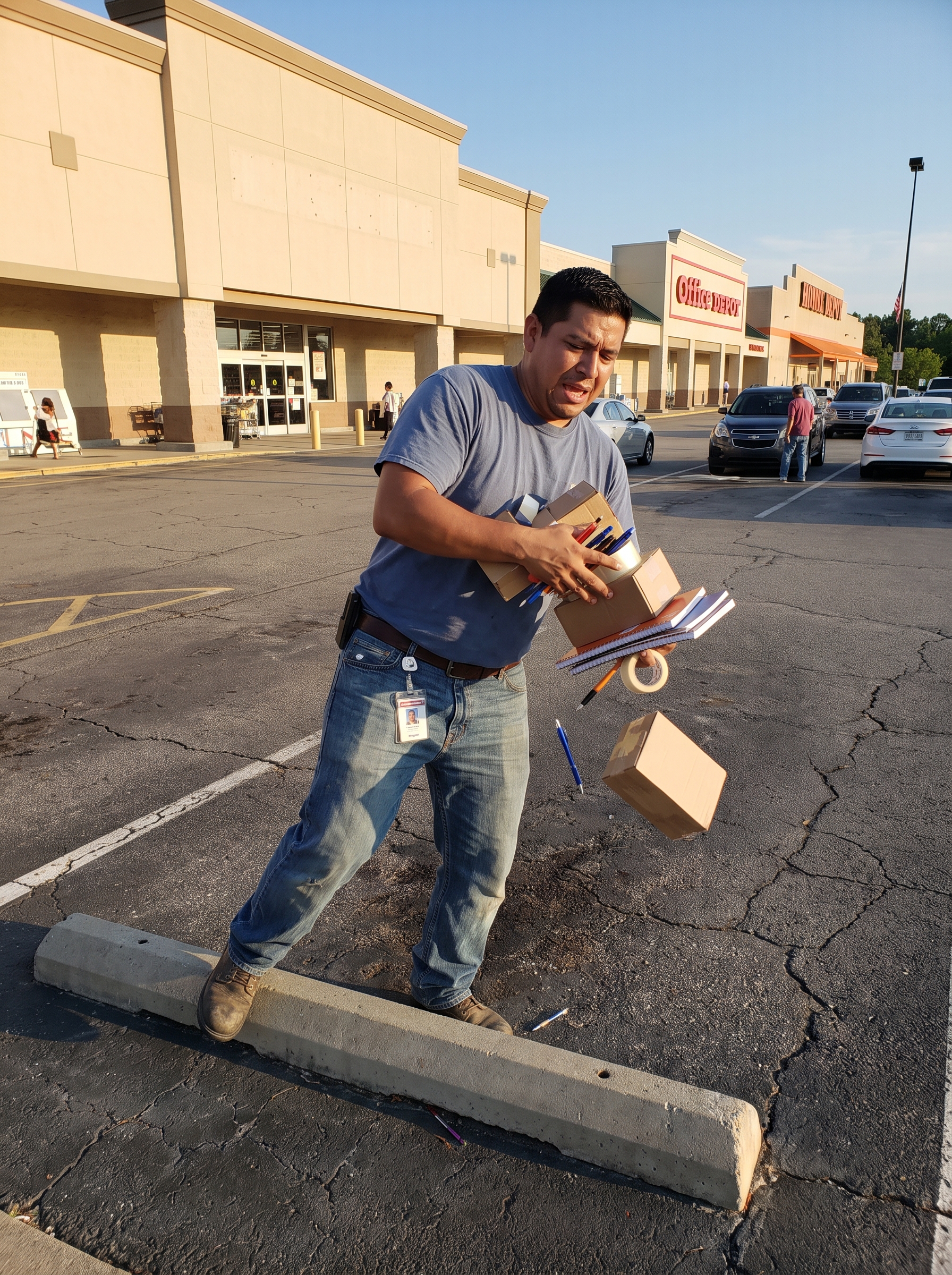 Trabajador cumpliendo una tarea indicada por su empleador fuera del lugar habitual